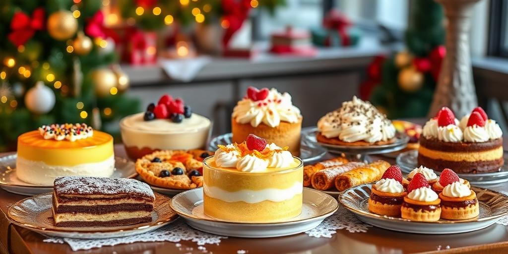 Más de 40 postres festivos
